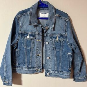Old Navy denim Jean Jacket girl Size S(6-7)